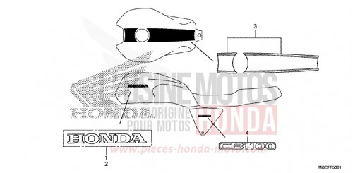 EMBLEME (CB1100CA/NA/NAD) CB1100NAK de 2019